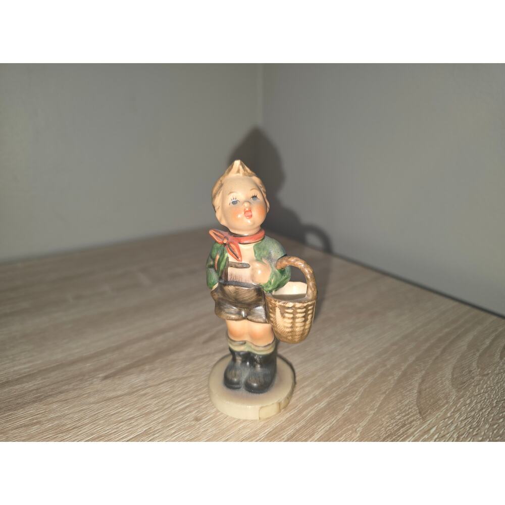 Vintage Hummel Figurine "Village Boy" TMK 3‎ 51 3/0 3.5" Goebel Figure Germany